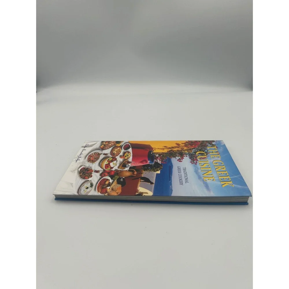 The Greek Cuisine Traditional‎ Greek Cookery Softcover Cookbook Mediterranean